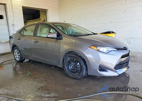 2017 Toyota Corolla Le from USA, damaged, VIN 2T1BURHEXHC819889